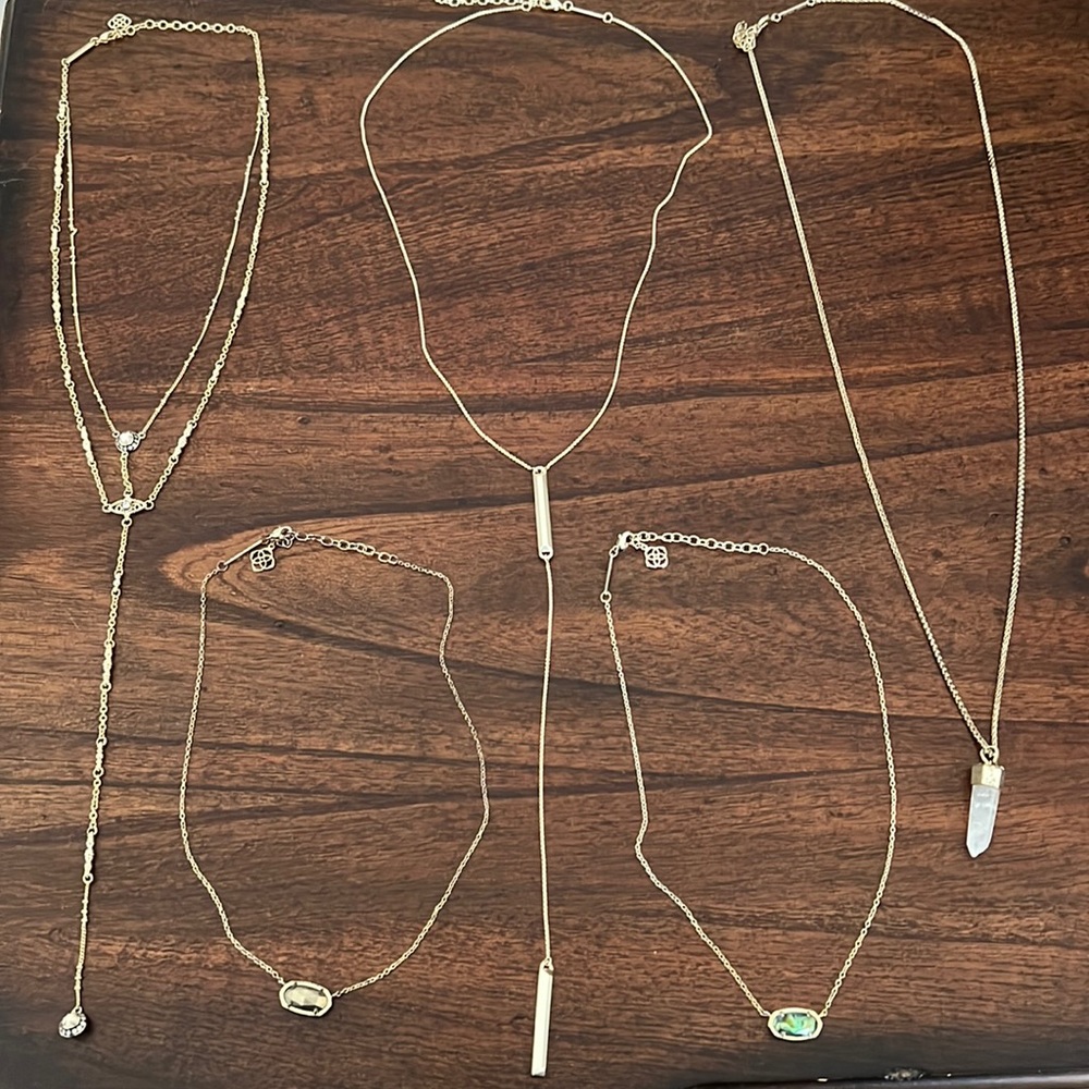 Kendra Scott Necklaces- $50 for 5
